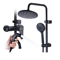 Xi Jian shower shower set toilet home bathroom constant temperature cover bath shower cold and hot all copper nozzle