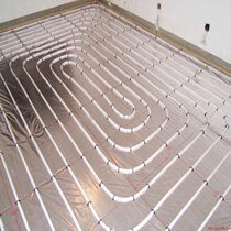  Germany Bach George floor heating PERT floor heating pipe blue insulation board mirror reflective film domestic Wanyang water separator