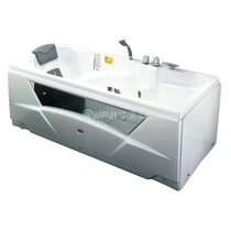 WMK Huameijia Bathroom Modern Simple Style Home WK-1205 Enjoy Series Single Massage Bubble Bath