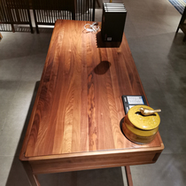 Conneden (KINETIC) North America Black Walnut Bedroom Living Room Double Solid Wood Desk