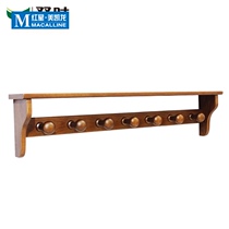 (Nanming) double leaf furniture solid wood Chinese style modern simple beautiful and generous bedroom clothes hanging line under the same model