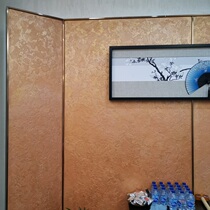 Three trees art paint stacked shadow colorful shape novel style Suitable for background walls and all kinds of walls