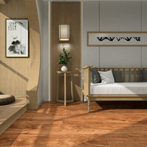  Guanzhu tile 150x900 imitation wood grain brick moisture-proof antique floor tile American living room bedroom non-slip brick floor tile