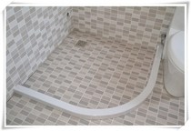 Rose Island shower room stone base base plastic steel stone base thick bathroom retaining water strip under the water retaining base super long