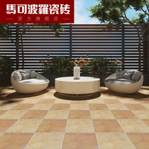 Marco Polo tile simple non-slip wear-resistant bedroom kitchen bathroom wall tile balcony antique floor tiles Katino