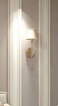 OUR ohua integrated board door frame line background wall modern minimalist bedroom restaurant stylish comfortable feel