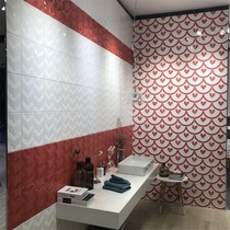 Minghe Geely flower piece toilet bathroom flower balcony porch wall tile restaurant kitchen tile