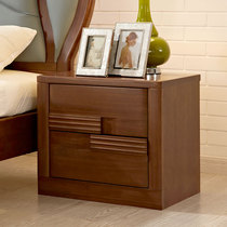 Bright bedside table 858-1402-60 wooden modern simple fashion wild guest bedroom master bedroom New Chinese style