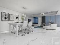 Douglas tile classic marble 800x1800 large Slab tile living room bathroom kitchen soft light