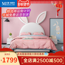 Eurasian Imperial Nest Children's Bed Boys Single Bed 1 5 m 1 2 Simple Girls Princess Bed Girls Children Bed