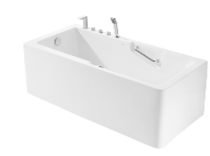 Farnsa Smart High-end Wash-Up Massage Bathtub Home Adult Corrosion Resistant Dry White