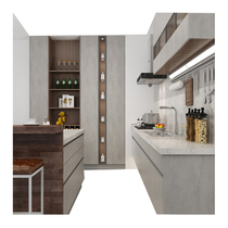 Oriental Bangte imported double finish 1 Series modern style whole kitchen cabinet and Oriental Bangtas