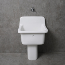 TOTO mop pool SKW322B SKW322FB wall mounted ceramic deodorant wash mop pool bucket balcony mop Basin