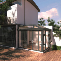 Boshi doors and windows F115 sunshine room villa garden doors and windows roof outdoor terrace balcony aluminum alloy glass