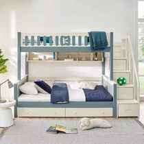  Ximengbao FB91047-21D73-V2 mother-child bed Solid wood mother-child bed childrens high and low double princess boy bed