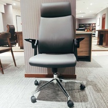  Huasheng Huiye office chair hs006 high-quality imported microfiber leather leather surface gloss is good and breathable