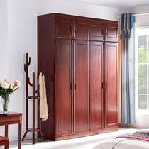 Guangming Furniture Bedroom Furniture Modern Chinese All Solid Wood Four Door Wardrobe Imported 108B-21520SX-193