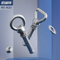 304 stainless steel expansion ring adhesive hook multifunctional yoga swing mounting eye expansion bolt
