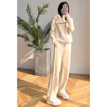 Spring 2023 New Able Temperament Womens Clothing Suit Casual Fashion Sportswear Salt Department Advanced Sensation Two Sets