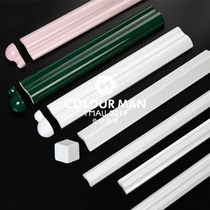Pale dark green tile tiling bar bar corner edge closure toilet Yang corner edge waist line Press strip