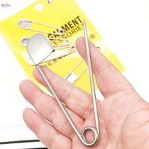 Safety large pin Large extra large bold Extra large anti-rebound fixed sheets Clothes Color small decorative brooch