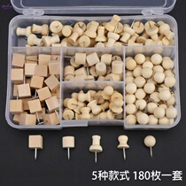 Nail wall nail decoration cute press Pin Pin Pin color photo wall no trace Wall