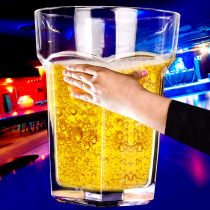 Beer glass Net red high color value creative glass beer glass Commercial large capacity craft beer draft beer cup Extra large hero cup