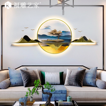 New Chinese wall decoration living room TV sofa background wall decoration restaurant Zen wall hanging creative wall decoration pendant