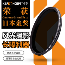 KF Zall adjustable reducer ND2-400 nd filter reducer canon Sony Fuji micro SLR camera