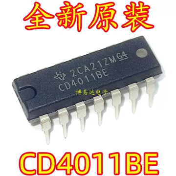 10 Stück CD4011BE DIP14 – CMOS IC, 4011BE DIP-14, TC4011BP – Für Logikschaltungen & Experimente