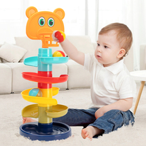 Six months baby toys Infant children educational early education 0 one 1 year old 6 seven eight 9 grip training Turn around music