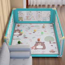 Childrens play fence crawling mat baby indoor fence home baby safety fence bed dual use