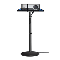 Siying PB08T projector stand-on-floor household bedside frame sub-pole rice nuts when Bay Epson BenQ Sony Panasonic projector universal tray stand non-hole lifting shelf