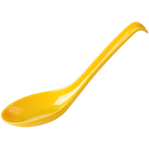 Melamine spoon Color plastic soup spoon Commercial restaurant hook spoon Malatang ramen spoon Melamine tableware spoon 30 pcs