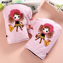 Electric car warm car handle winter battery car with velvet gloves cold and windproof thickening gloves waterproof cycling