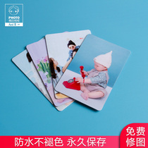 Wallet card baby children photo double-sided custom pvc3 inch wallet card photo couple personality small card printing