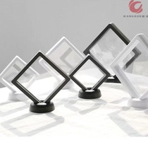 Badge storage box jewelry protective cover dust bracelets suspended metal medal medal brooch display stand