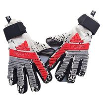 Goalkeeper gloves Childrens adult falcon professional latex winding strap goalkeeper wear-resistant thickened non-slip