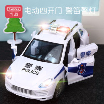 Police car toy simulation large boy child 110 police toy car child age 5 baby 1 a 2-3