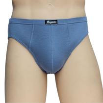 (6 Dress) Male underwear Triangle large red cotton medium waist loose pants for large size Fat Guys life-footy pants