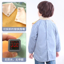 Kindergarten clothes for infants and young children Winter bibs corduroy aprons