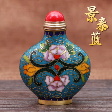 鼻煙壺 鼻烟壶 珐琅彩（七宝焼）工芸 益德誠 鼻烟壶景泰蓝-鼻烟壶景泰蓝促销价格、鼻烟壶景泰蓝品牌- 淘宝