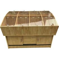 Place display cabinet rack Snack rack Snack box combination Snack shop seasoning insect-proof wooden shelf Grain and oil store loose weight