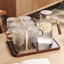 Japanese glass suit with high temperature water cup large capacity living room drinking cup cup cup household hospitality