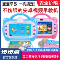 Step by step early education machine intelligent robot wifi video point reading learning machine infant children toy birthday gift