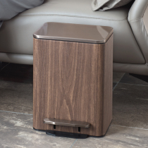 Living room trash can household kitchen creative bedroom high-end toilet toilet light luxury pedal office