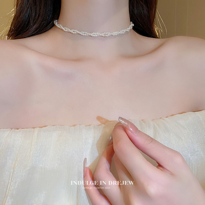 taobao agent Necklace, chain for key bag , advanced choker, accessory, 2023 collection, simple and elegant design, light luxury style, high-quality style