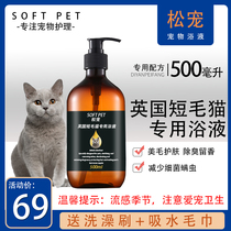 Pine pet English short blue cat gradual layer shower gel into a baby cat special beauty hair shampoo bath bath supplies