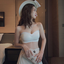 Pregnant womens underwear Womens summer thin bandeau breast milk gathered pregnant womens bra invisible strapless wrap chest pregnancy