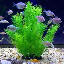 Flowers and grass large fish tank decoration simulation water grass landscaping plant soft fake package fish grass bottom set lawn sea